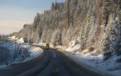 Winter Highway 16 Wonderland